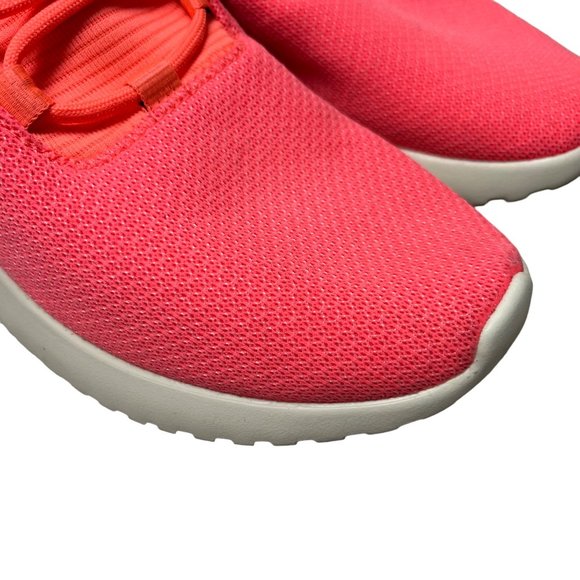 Adidas SIZE 10 Womens Kaptir X Signal Coral Orange Cloudfoam Sneakers - Picture 3 of 10